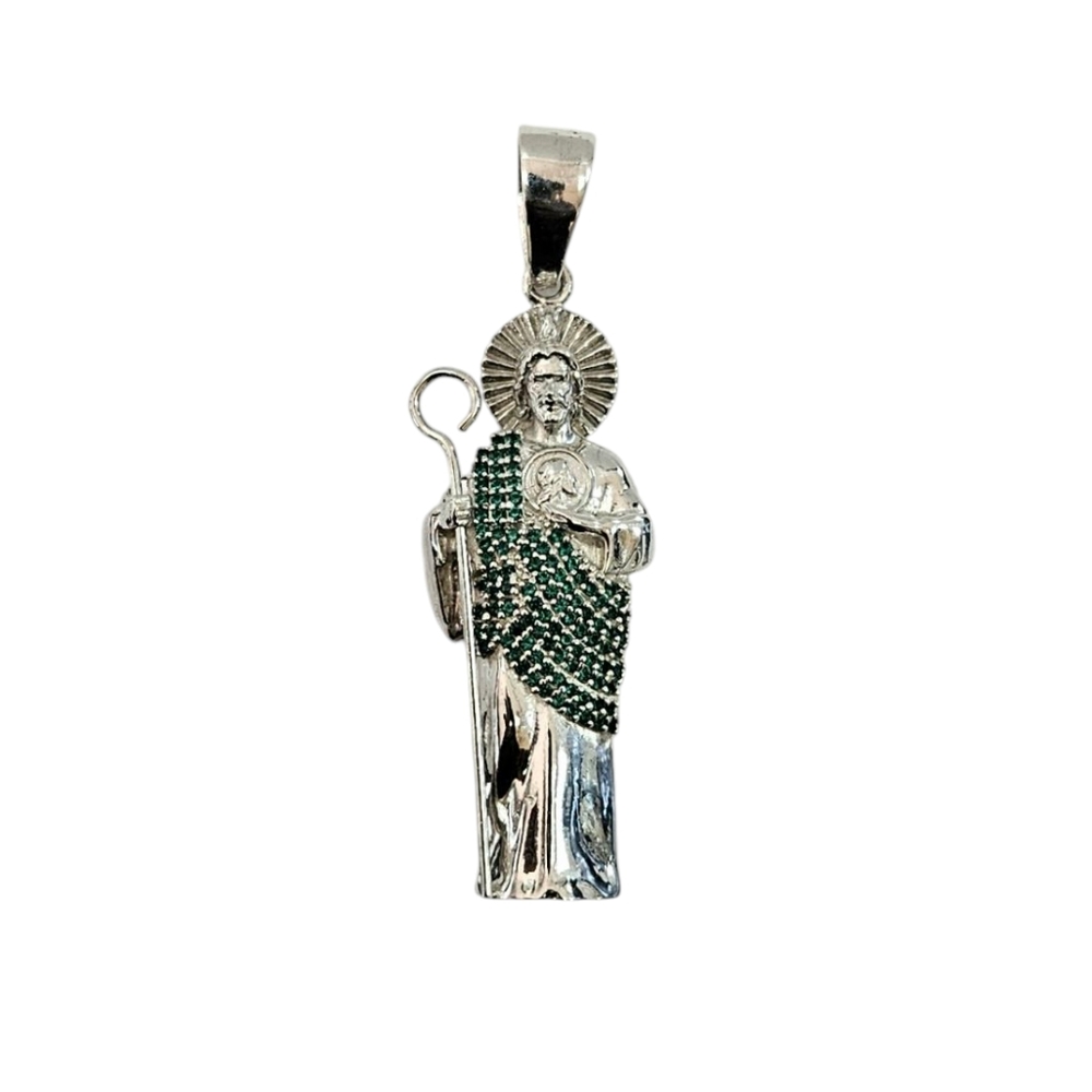925 Silver Unisex Saint Jude Pendant